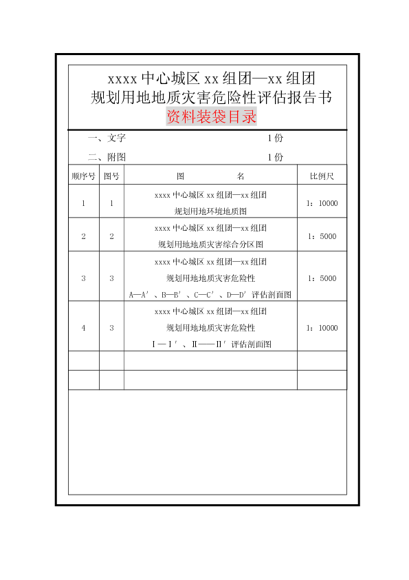 石龙—石桥建设用地地灾评估报告